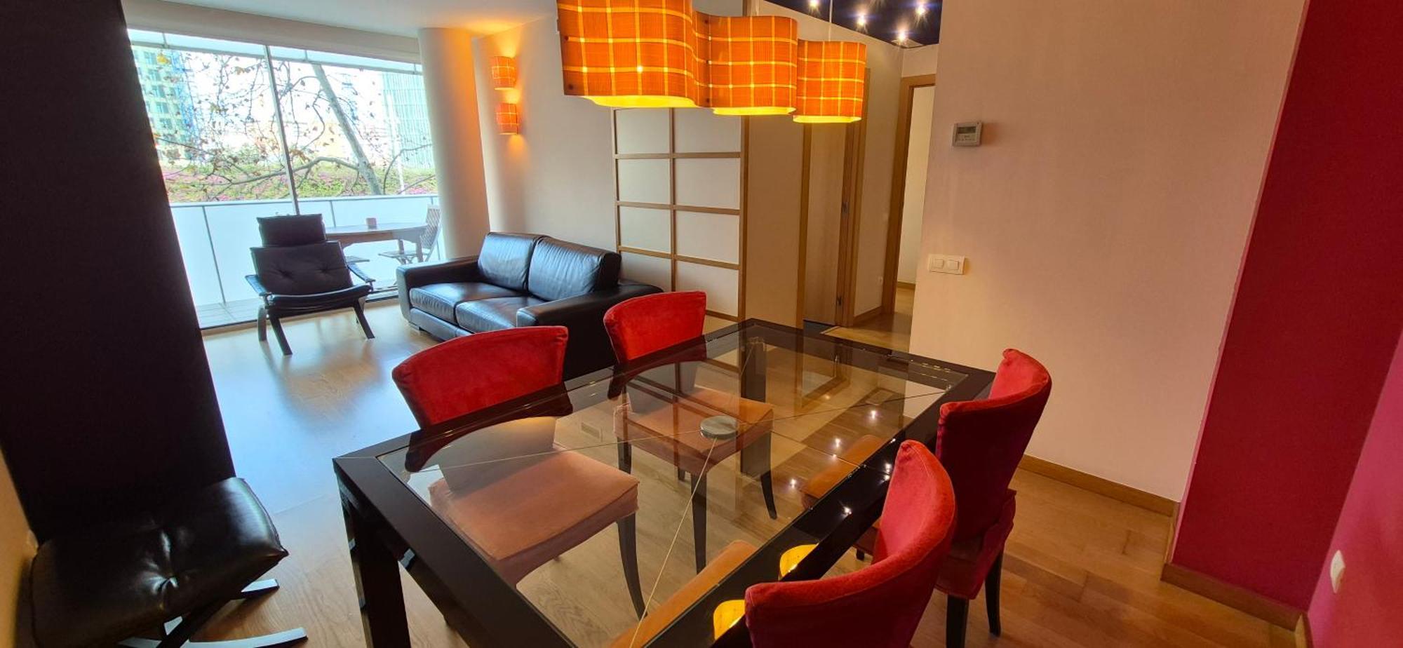 Apartamento En Avenida Diagonal - Torre Glorias - Angeles Terraza บาร์เซโลนา ภายนอก รูปภาพ